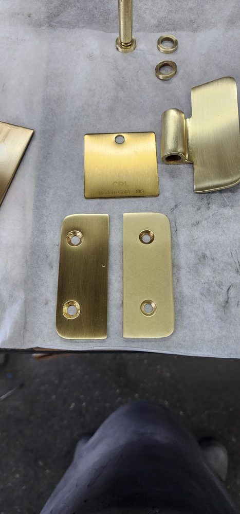 Brass Hardware — All Bright Metal Finishing project photo