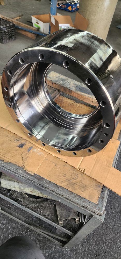 Chrome Bull Gear — All Bright Metal Finishing project photo