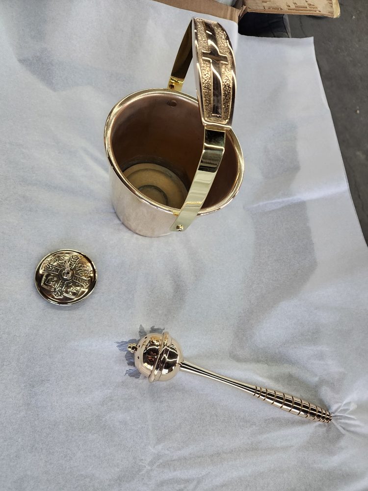 Ceremonial Copper Set — All Bright Metal Finishing project photo