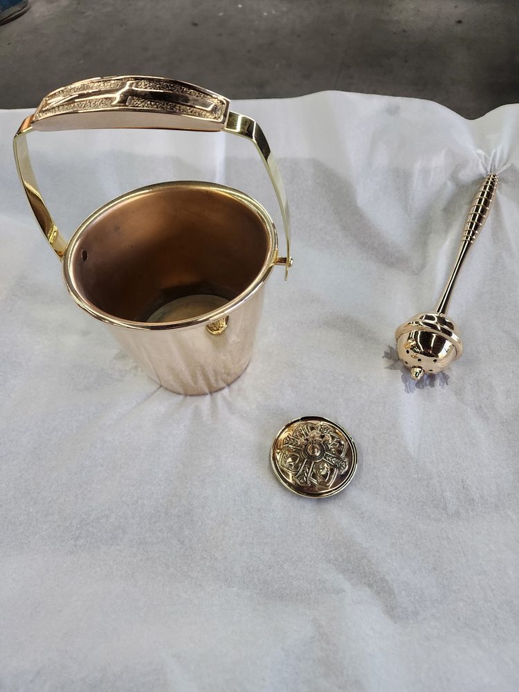 Ceremonial Set Detail — All Bright Metal Finishing project photo