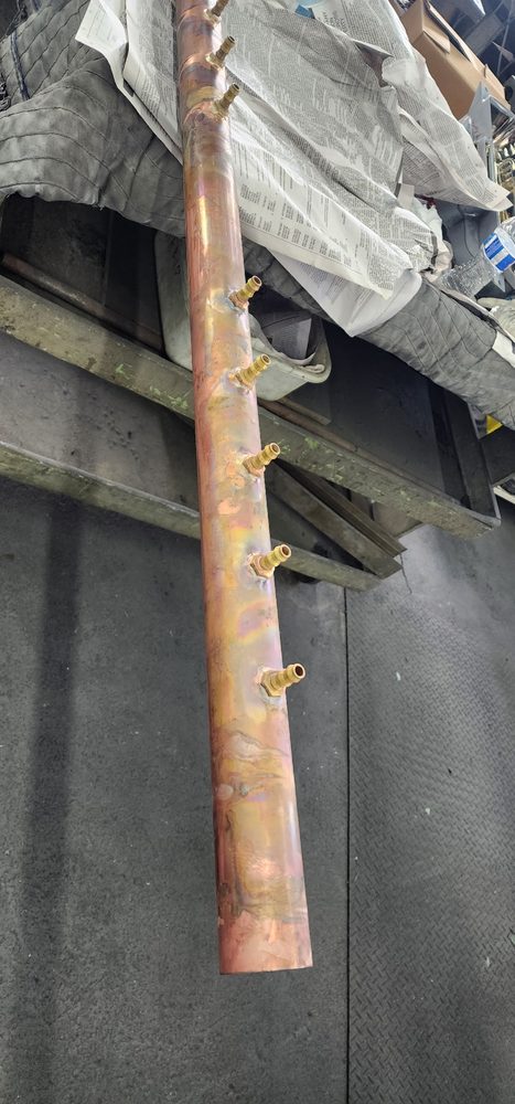Manifold — Pre-Polish Stage — All Bright Metal Finishing project photo